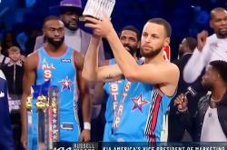 直播平台-篮球明星在全明星赛上展现绝技